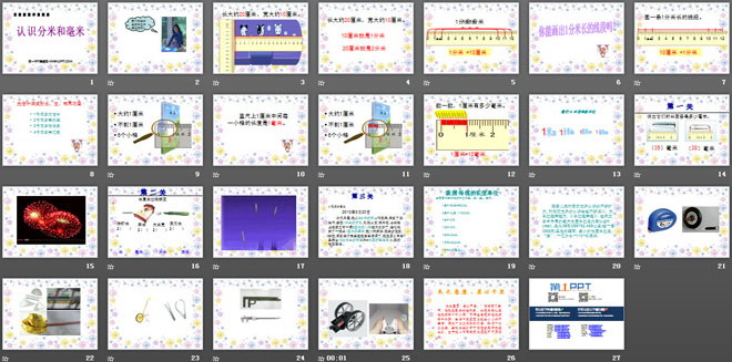 《认识分米和毫米》分米和毫米PPT课件2
