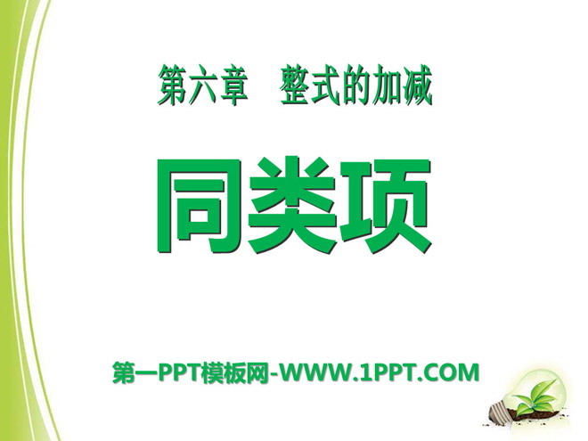 《同类项》PPT课件2