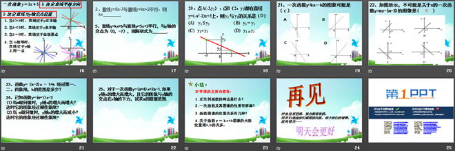 《一次函数的性质》PPT课件2