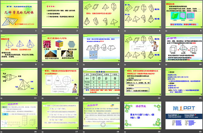 《几种常见的几何体》PPT课件