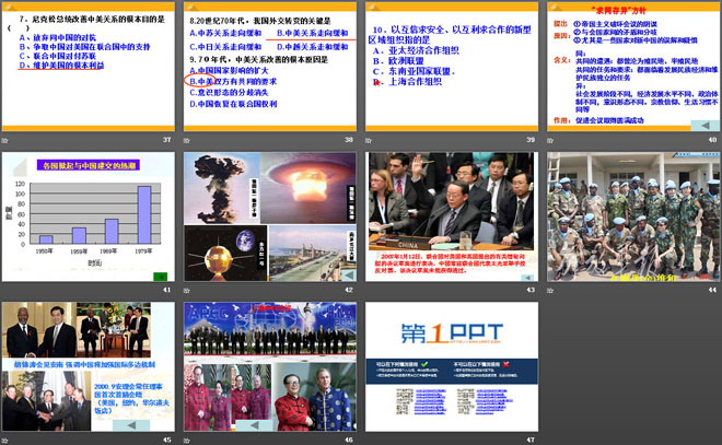 《新中国的外交》国防建设与外交成就PPT课件