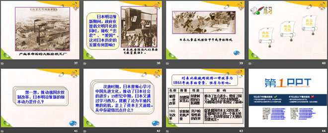 《俄国农奴制改革和日本明治维新》资产阶级统治的巩固扩大和国际工人运动PPT课件