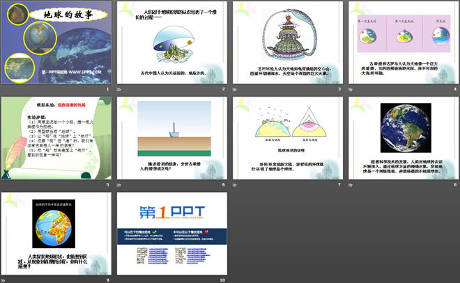 地球的故事PPT