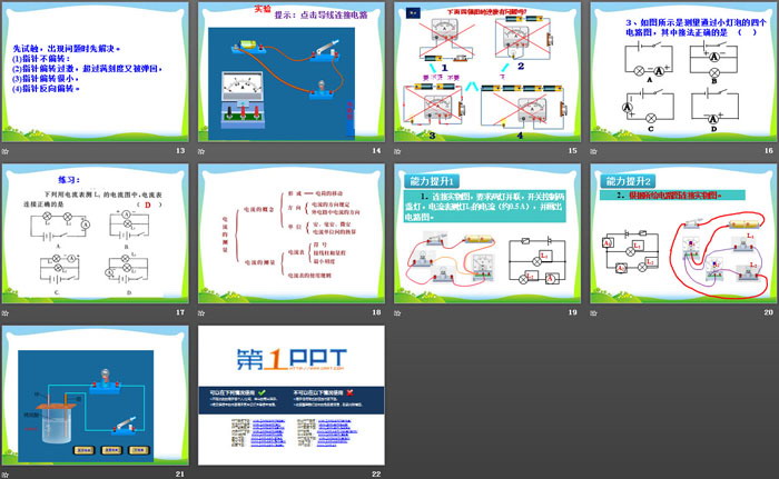 《电流的测量》PPT