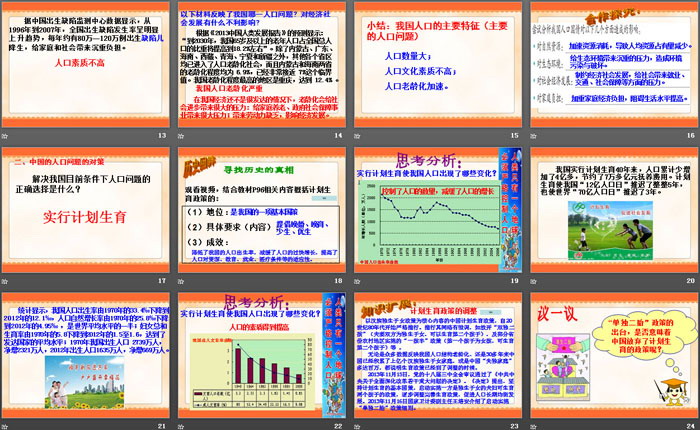 《我国的人口警钟须长鸣》共同面对前所未有的挑战PPT