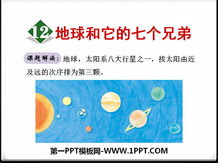 《地球和它的七个兄弟》PPT课件