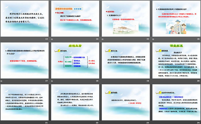 《孔繁森》PPT教学课件