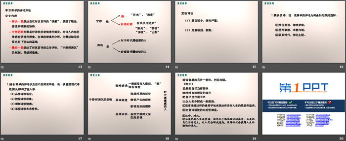 《诗人谈诗》PPT