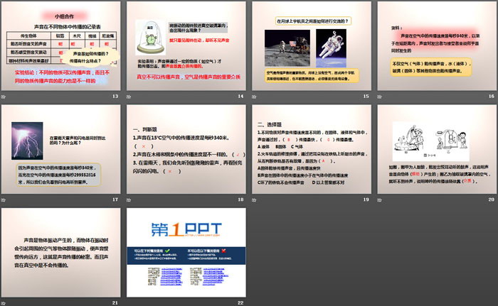 《声音的传播》声音PPT下载