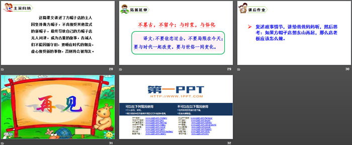 《方帽子店》PPT课件