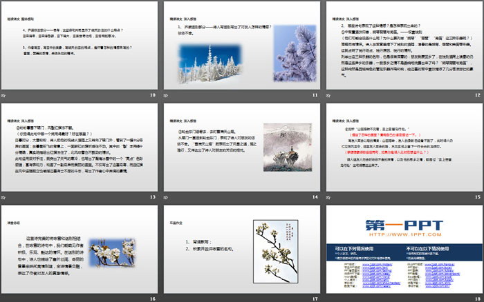 《白雪歌送武判官归京》PPT优质课件