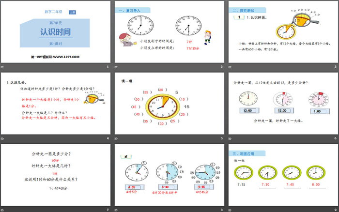 《认识时间》PPT(第1课时)