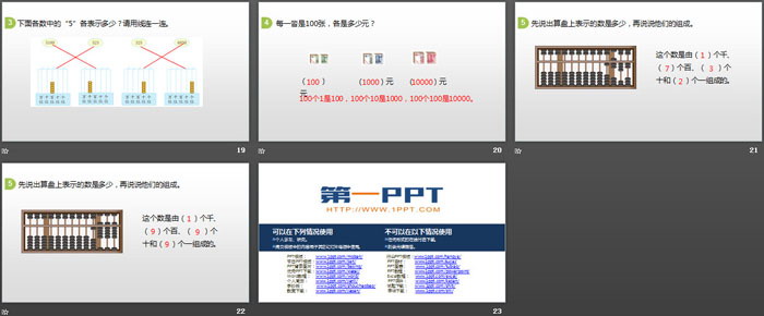 《10000以内数的认识》万以内数的认识PPT(第2课时)