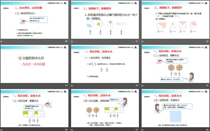 《几分之一》分数的初步认识PPT
