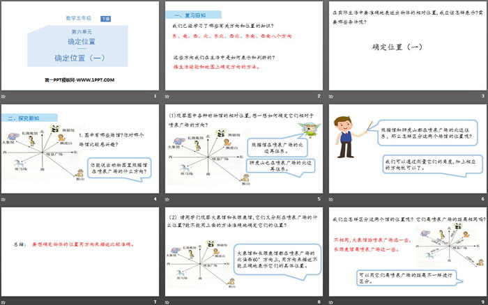 《确定位置(一)》确定位置PPT