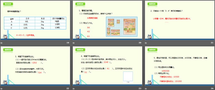 《生活中的比》比的认识PPT下载