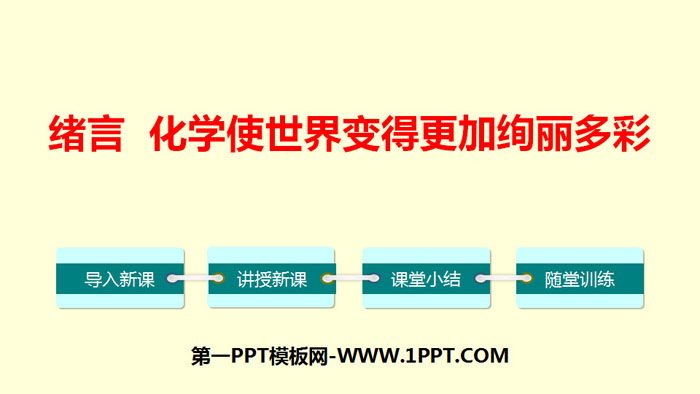 《化学使世界变得更加绚丽多彩》PPT