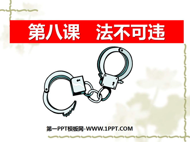 《法不可违》感受法律的尊严PPT课件4