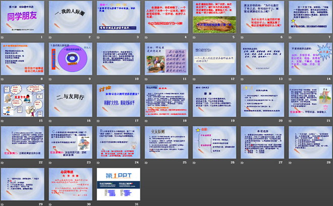 《同学朋友》同侪携手共进PPT课件7