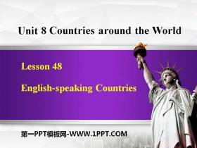 《English-Speaking Countries》Countries around the World PPT下载