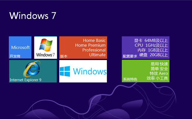 win8风格win8系统介绍PPT模板2