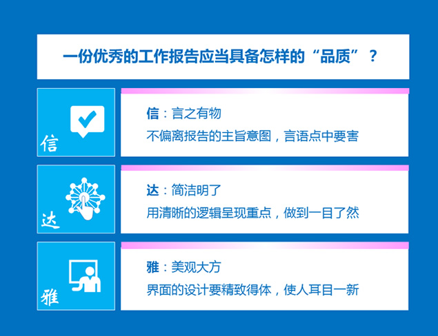 工作报告ppt模板设计美化教程