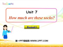 《How much are these socks?》PPT课件5