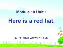 《Here's a red hat》PPT课件5