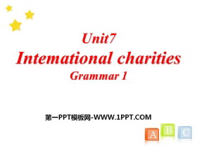 《Intemational charities》GrammarPPT