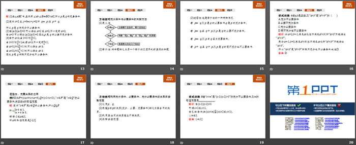 《章末整合》集合与常用逻辑用语PPT