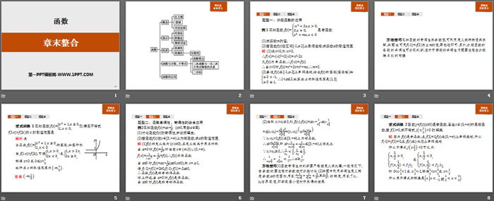 《章末整合》函数PPT