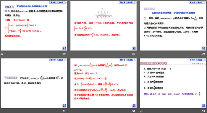 《三角函数的图象与性质》三角函数PPT(第四课时正切函数的性质与图象)