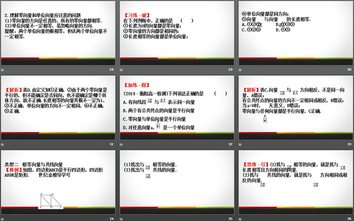 《平面向量的概念》平面向量及其应用PPT课件