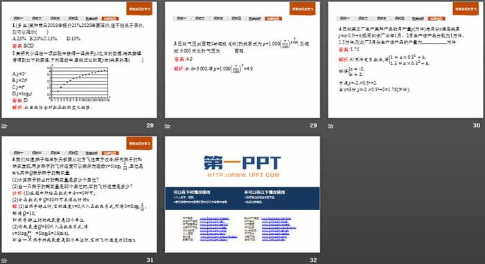 《函数的应用》指数函数、对数函数与幂函数PPT