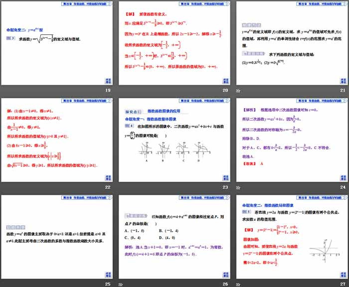 《指数与指数函数》指数函数、对数函数与幂函数PPT课件(指数函数的性质与图像)