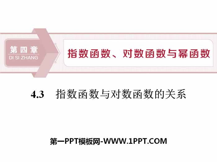 《指数函数与对数函数的关系》指数函数、对数函数与幂函数PPT课件