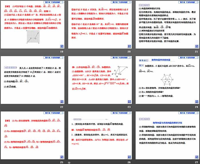 《平面向量及其线性运算》平面向量初步PPT课件(向量的概念)