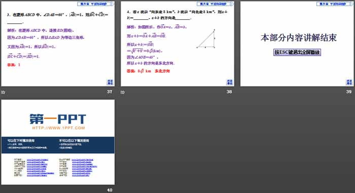 《平面向量及其线性运算》平面向量初步PPT课件(向量的加法)