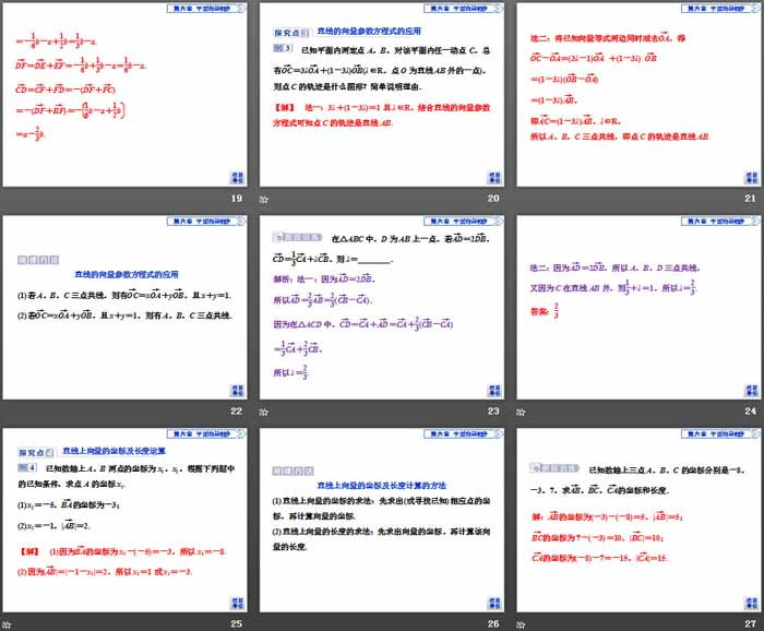 《向量基本定理与向量的坐标》平面向量初步PPT课件(向量基本定理 直线上向量的坐标及其运算)