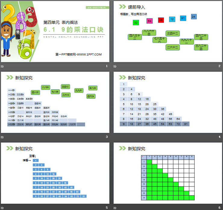 《9的乘法口诀》PPT课件
