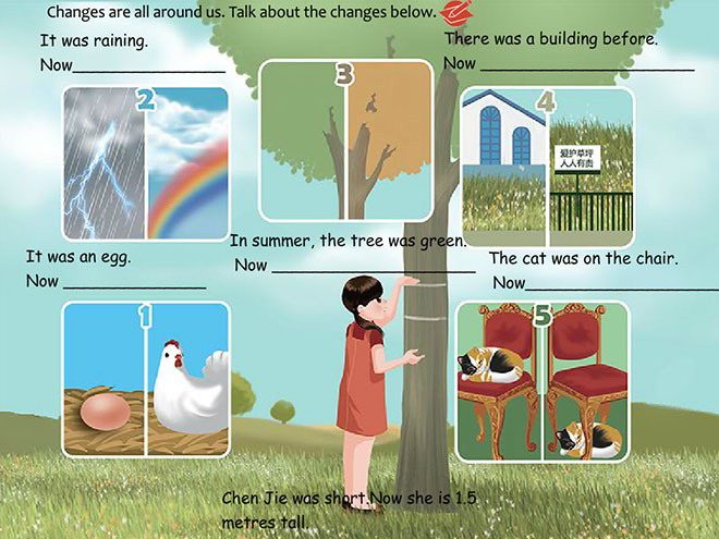 《Then and now》lets check Flash动画课件2