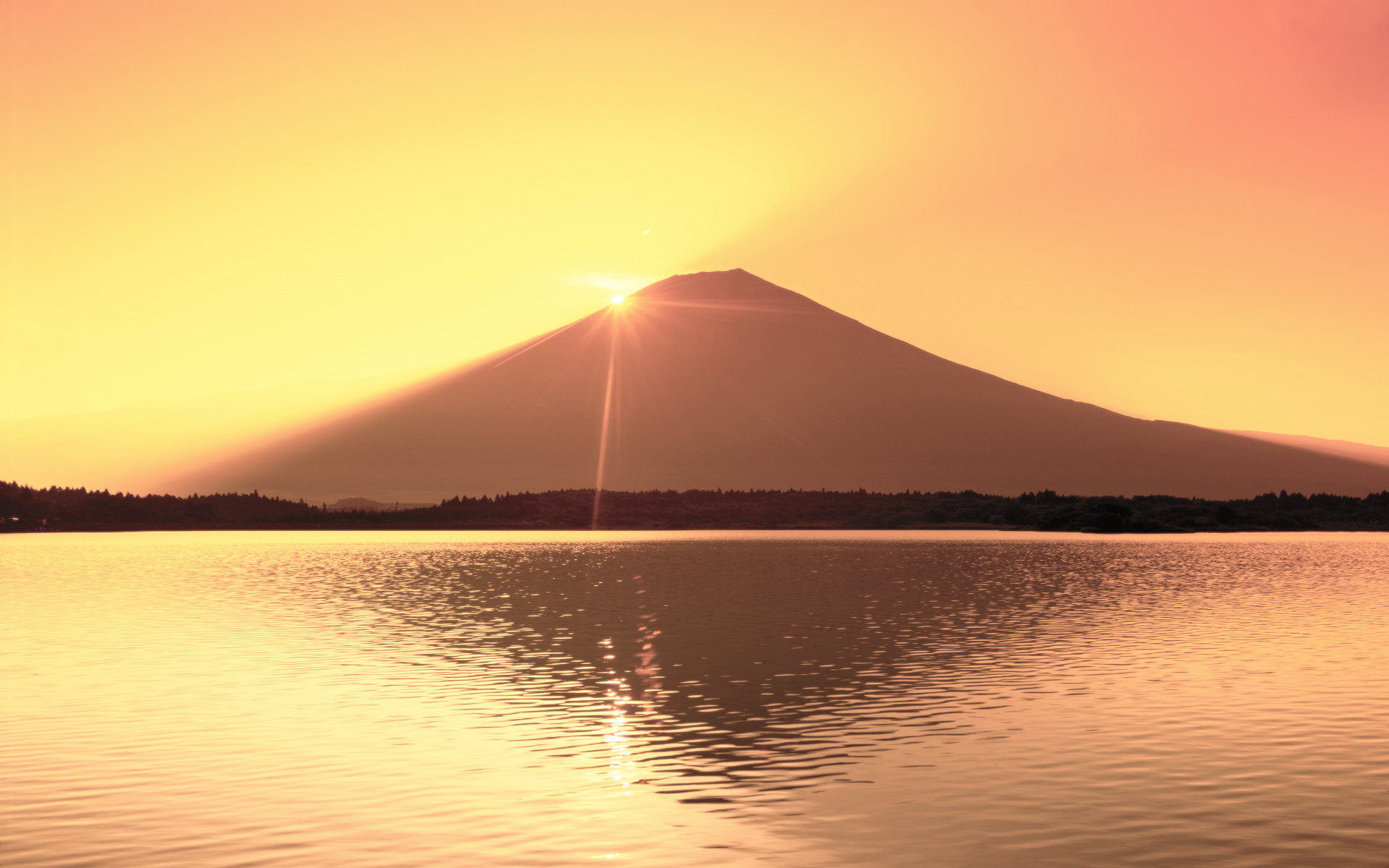 日本富士山高清背景
