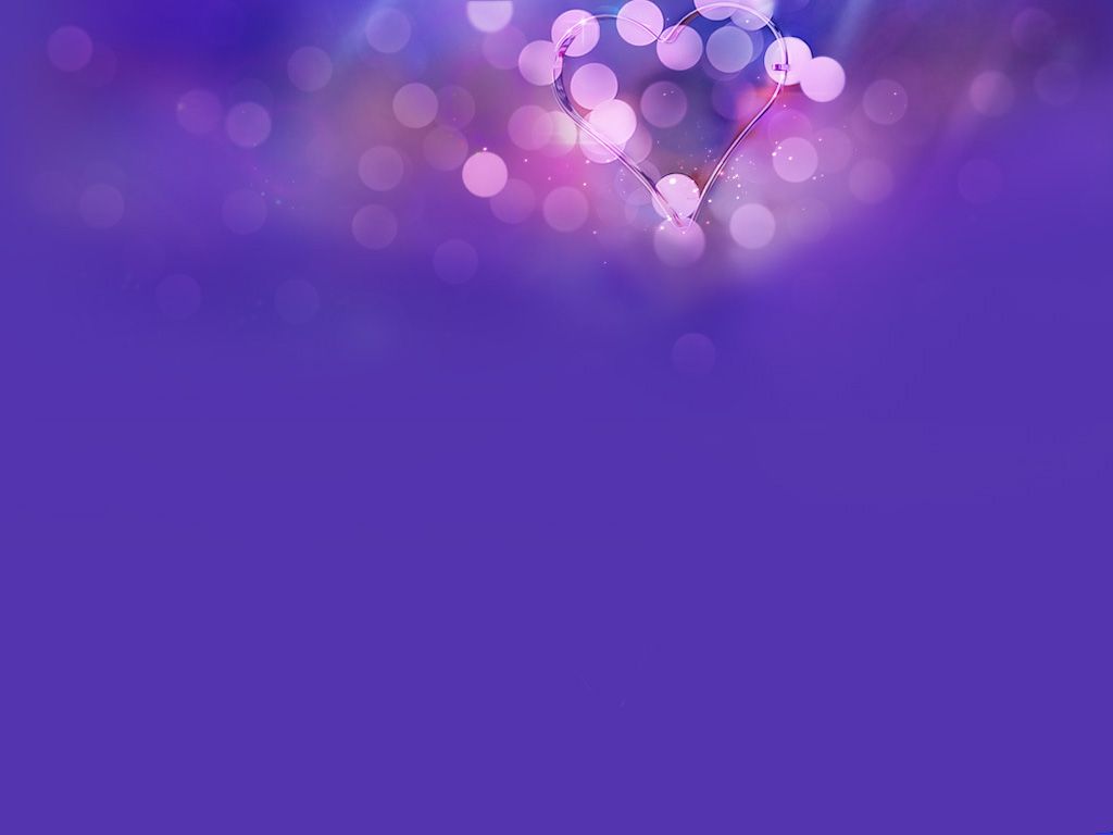 紫色斑斓光晕爱心背景图片